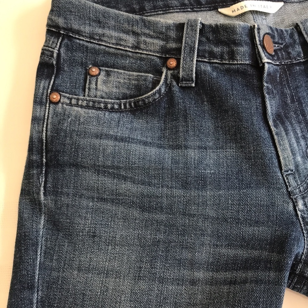 MiH Breathless Low Rise Skinny Jeans Ricky Dark Wash 26 Italy - Picture 15 of 16